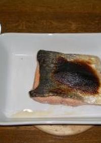 焼き鮭とタルタルソース