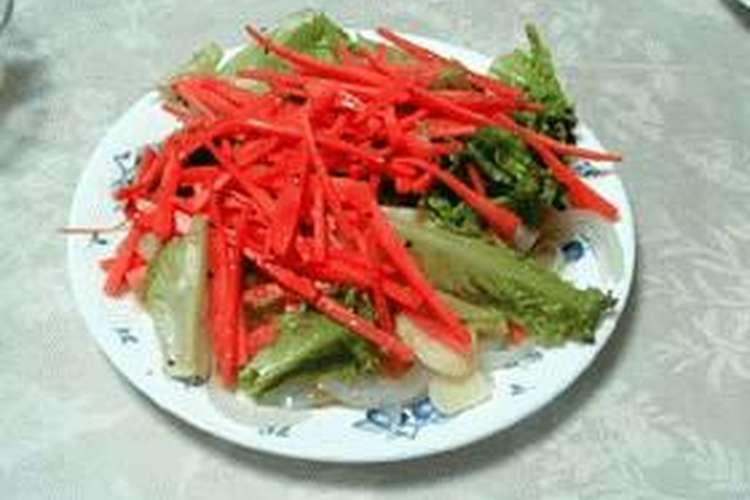 かつおのたたき サラダ仕立て レシピ 作り方 By あべべ クックパッド
