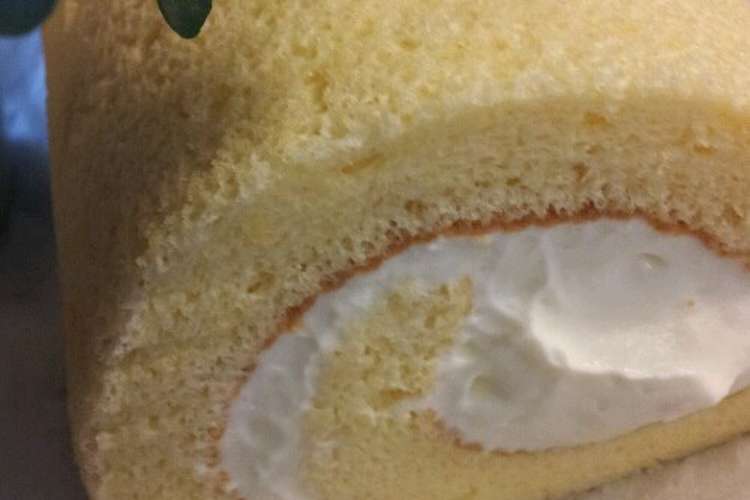 ふわしっとりミルキーなロールケーキ レシピ 作り方 By 花と樹のまま クックパッド