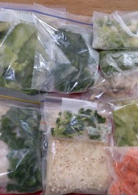 超便利！冷凍野菜