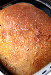 大豆粉のゴマ味噌チーズパン