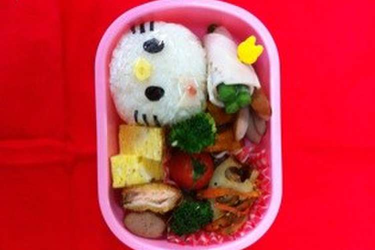 お弁当 キティちゃんのおにぎり レシピ 作り方 By ゆーandみー クックパッド 簡単おいしいみんなのレシピが354万品