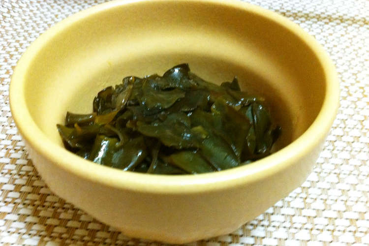 簡単常備菜 めかぶのつくだ煮 レシピ 作り方 By ふわふわふわふわ クックパッド 簡単おいしいみんなのレシピが356万品