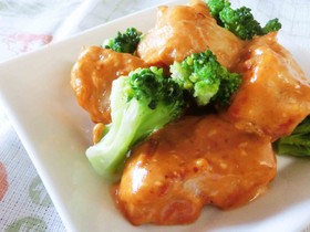 【簡単!胸肉でしっとり】鶏マヨ炒め