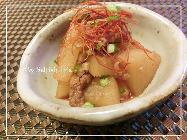 甘辛❤ご飯が進む❤牛肉と大根の韓国風煮の画像