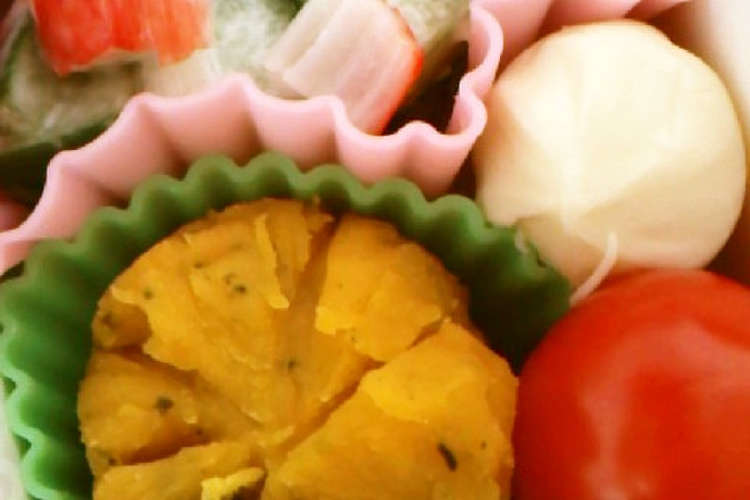 お弁当に かぼちゃの茶巾 レシピ 作り方 By そうジロー クックパッド 簡単おいしいみんなのレシピが359万品