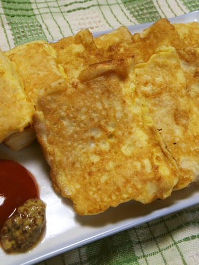 高野豆腐のチーズピカタの写真