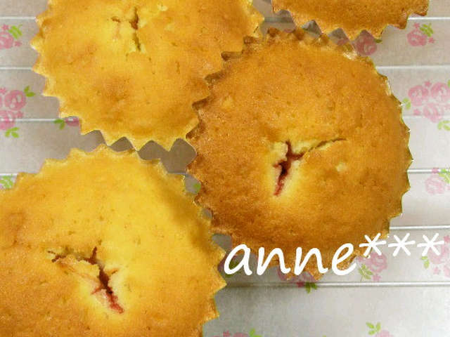 いちごのマドレーヌ レシピ 作り方 By Anne クックパッド