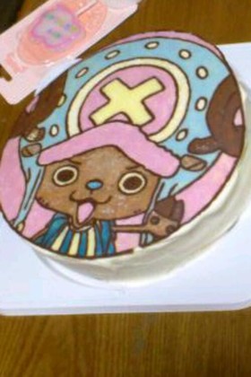 子供のキャラ誕生日ケーキ☆