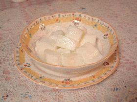 簡単に出来たよ杏仁豆腐
