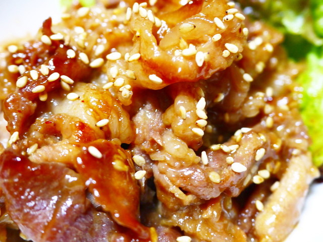 qにも 特製だれ漬け 豚こま焼肉 レシピ 作り方 By ほっこり の クックパッド