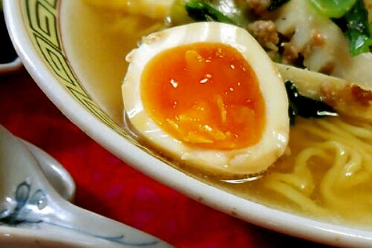 マルちゃん正麺塩味 小松菜ﾗｰﾒﾝ レシピ 作り方 By Mooooooog クックパッド