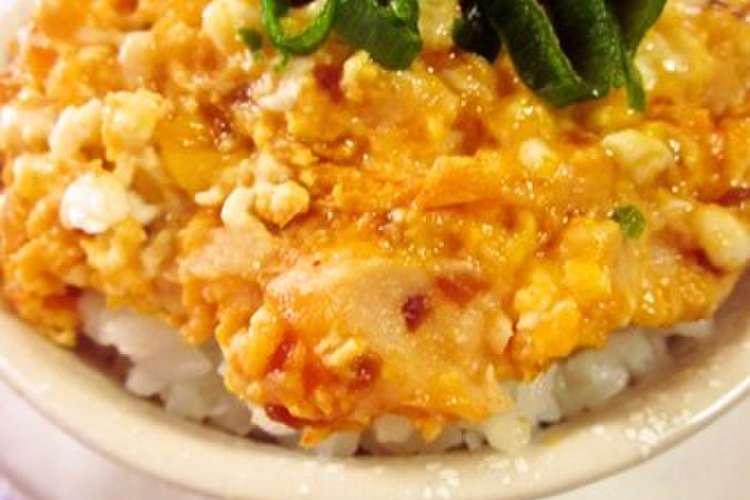 酒かす サムジャン サンチュ味噌 の卵丼 レシピ 作り方 By Miyuki12 クックパッド