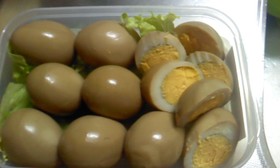 本当に煮た、煮玉子♪ 濃厚な味!
