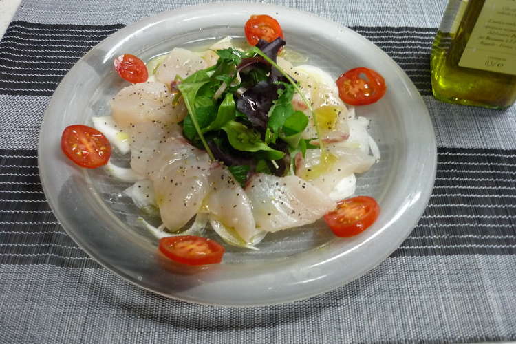 新玉ねぎと刺身のカルパッチョ レシピ 作り方 By 竹ぞう クックパッド 簡単おいしいみんなのレシピが365万品