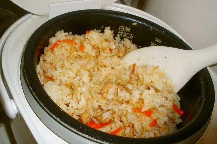簡単 鮭缶で炊き込みご飯 レシピ 作り方 By Yagakao クックパッド 簡単おいしいみんなのレシピが364万品