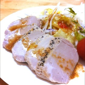 炊飯器でやわらか豚