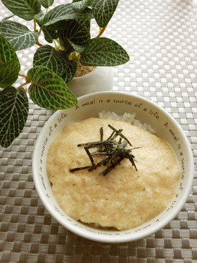 ウチの少し甘めのとろろご飯