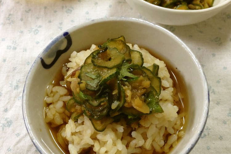 きゅうりとみょうがと大葉でご飯のお供 レシピ 作り方 By Yukiki クックパッド 簡単おいしいみんなのレシピが364万品