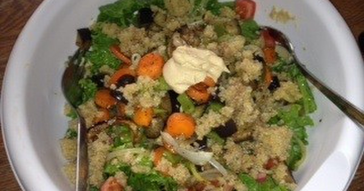 ピリッとしたキヌアサラダのレシピ