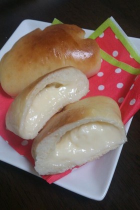 爆発しないクリームパンの成形