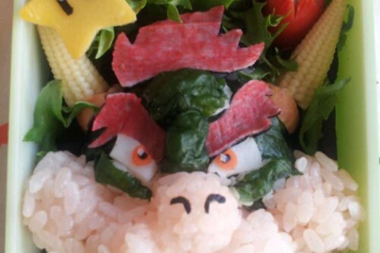 クッパ キャラ弁 レシピ 作り方 By たいさくまま クックパッド 簡単おいしいみんなのレシピが360万品