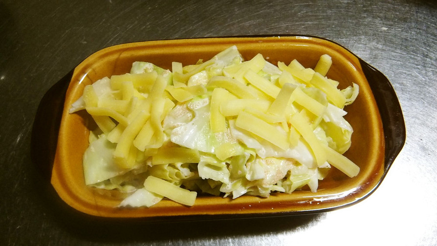 春キャベツのチーズ焼きの画像
