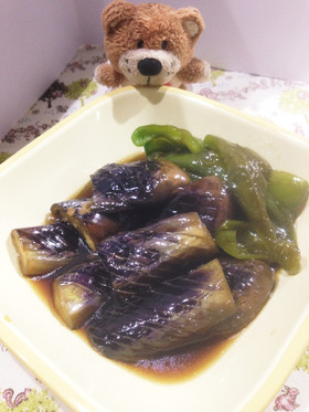 なすとピーマンの煮浸し♪
