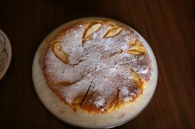 りんごのケーキ