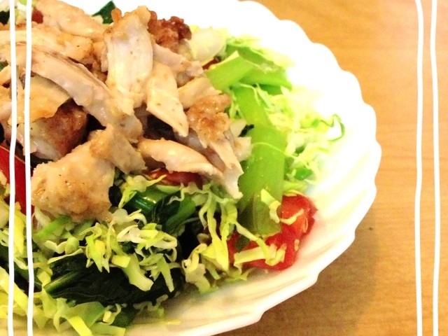 ケンタッキーをサラダアレンジ レシピ 作り方 By さちたまにゃん クックパッド 簡単おいしいみんなのレシピが375万品