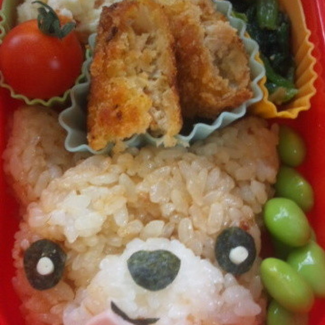 チワワ キャラ弁 レシピ 作り方 By レオン ラオ あんず クックパッド 簡単おいしいみんなのレシピが360万品