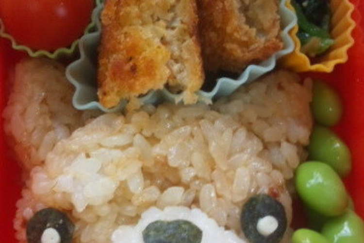 チワワ キャラ弁 レシピ 作り方 By レオン ラオ あんず クックパッド 簡単おいしいみんなのレシピが349万品