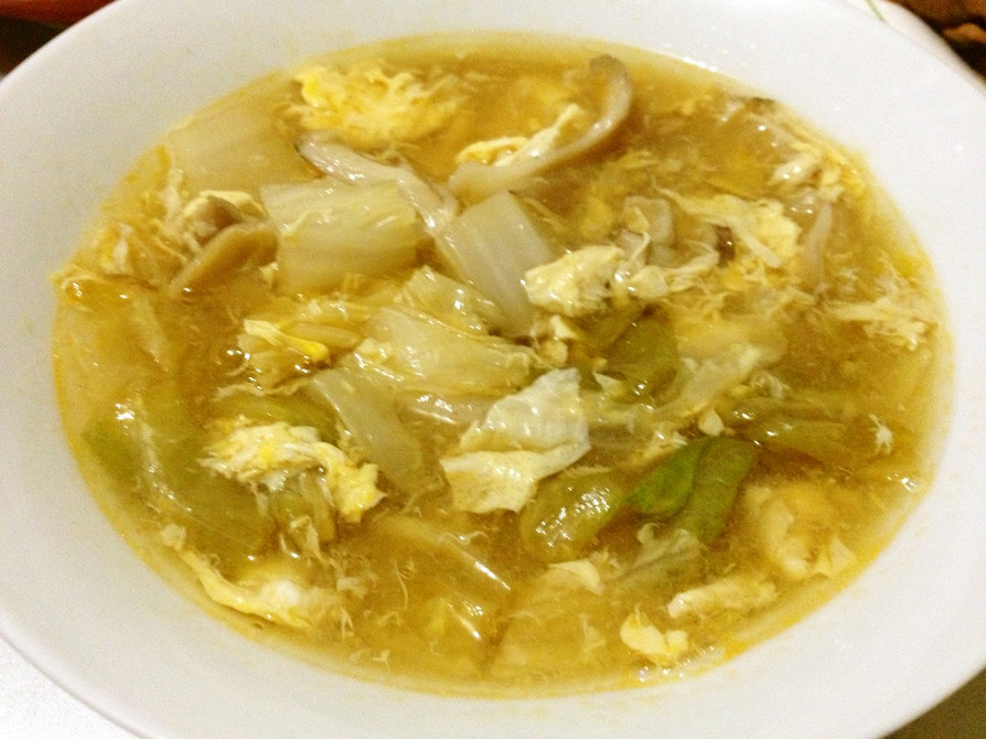 簡単スープ＊酸辣湯（サンラータン）の画像