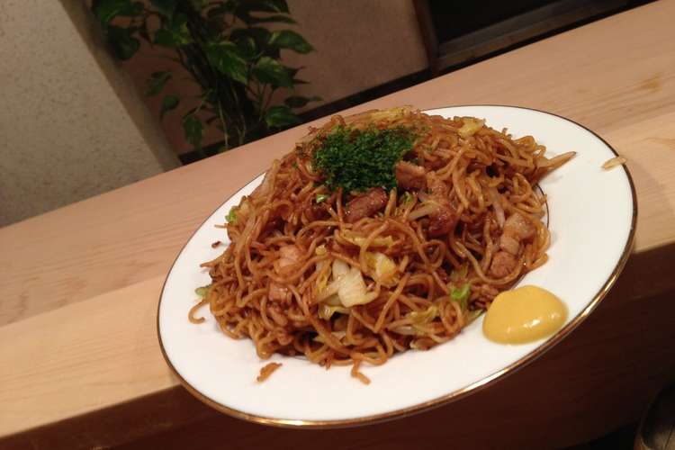 ご当地グルメ 1 目黒ソース焼きそば レシピ 作り方 By Mitsuru711 クックパッド