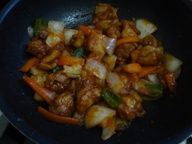 鶏甘酢あえ