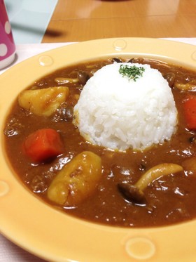 ☆すりおろしりんご入り☆ビーフカレー☆