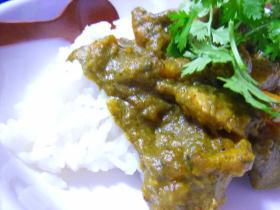 手作りグリーンカレー