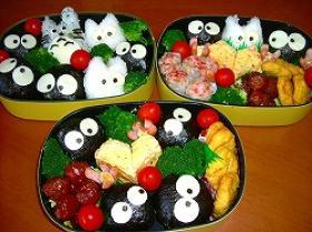 2005年幼稚園の運動会<トトロ弁当>