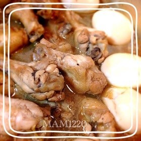 手羽元・煮卵・大根のさっぱり煮♪