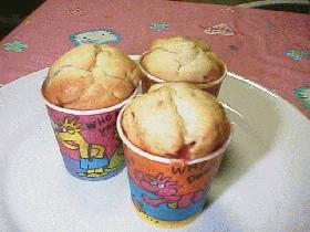 ベリー&チーズマフィン