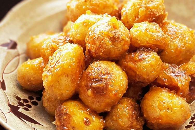 新じゃがいも 小じゃがいも 甘味噌炒め レシピ 作り方 By しじみ24 クックパッド 簡単おいしいみんなのレシピが352万品