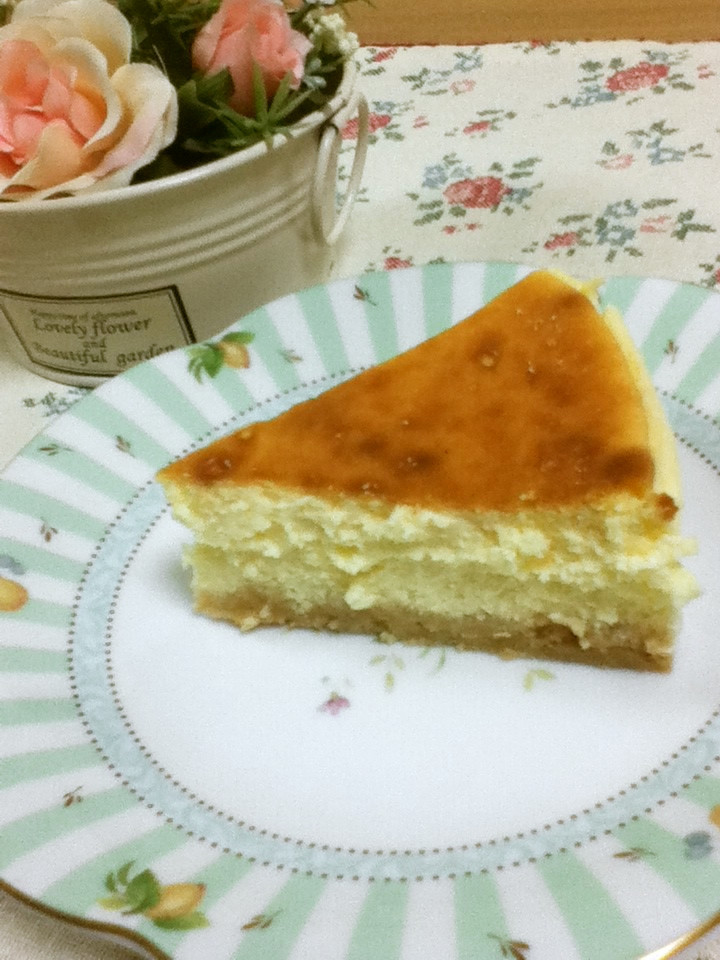 ♡ベイクドチーズケーキ簡単濃厚お店の味♡の画像
