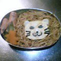 デカチビ来週は動物園行くゾ◆ライオン弁当◆で遠足気分盛り上げ作戦