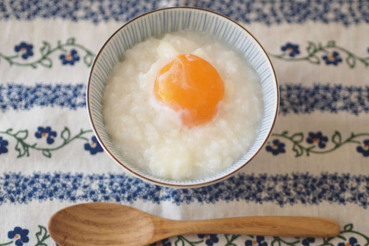 とろり卵のおかゆ レシピ 作り方 By ちび魔女もも クックパッド 簡単おいしいみんなのレシピが365万品
