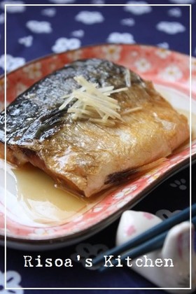 塩さばdeさばの味噌煮☆