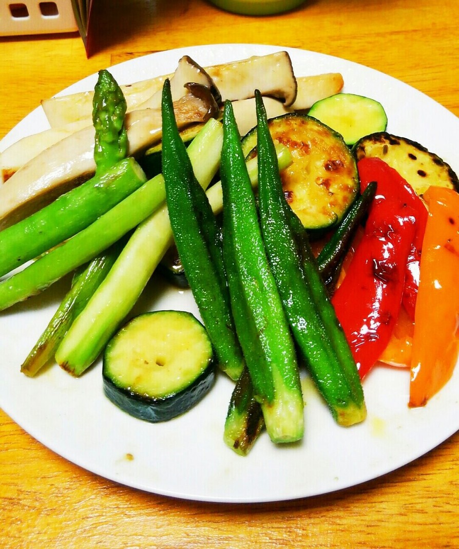 焼き野菜の画像