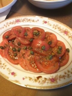 簡単イタリアン*トマトサラダ*バルサミコの画像