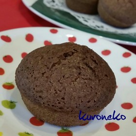 アレルギーOK!!米粉チョコマフィン♪