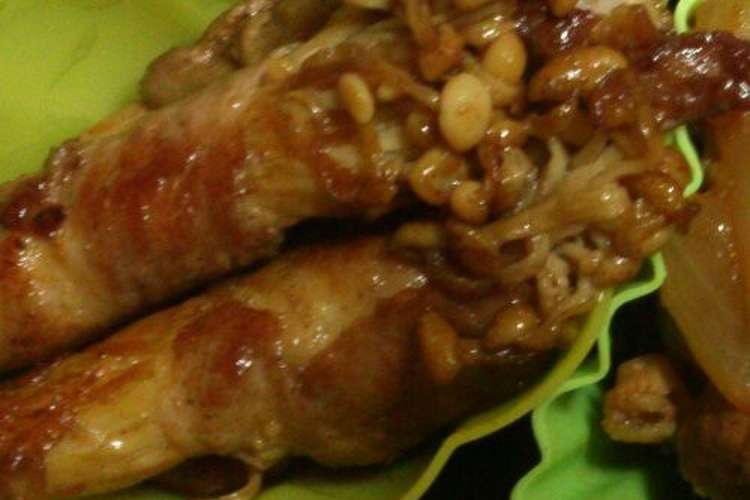 えのきの肉巻で簡単お弁当おかず節約 レシピ 作り方 By 73こぅ クックパッド 簡単おいしいみんなのレシピが354万品