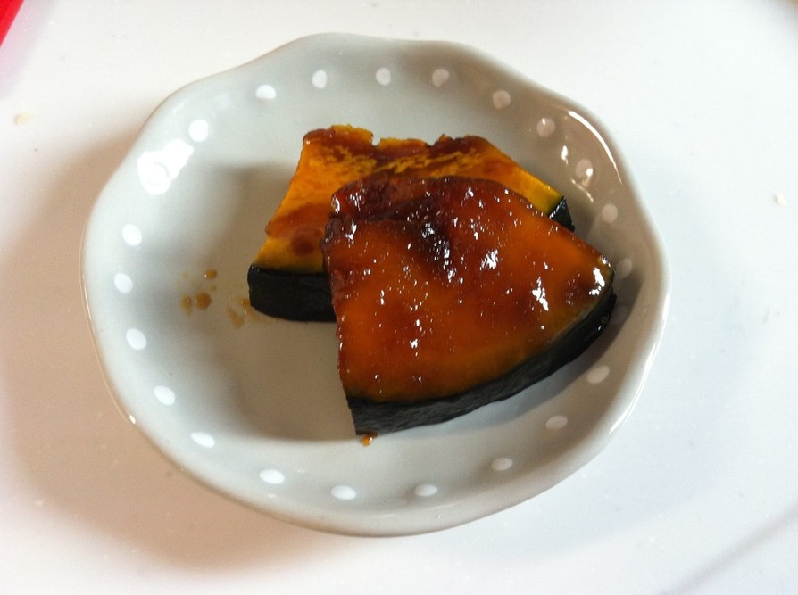 お弁当に簡単かぼちゃ煮風の画像